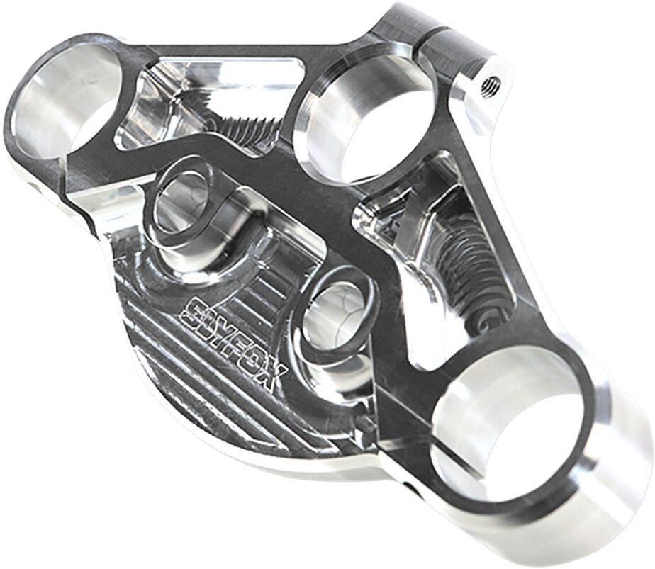Slyfox 49mm Triple Clamps For Harley Davidson FLHFB 1868 ABS 2023 Upper - Raw