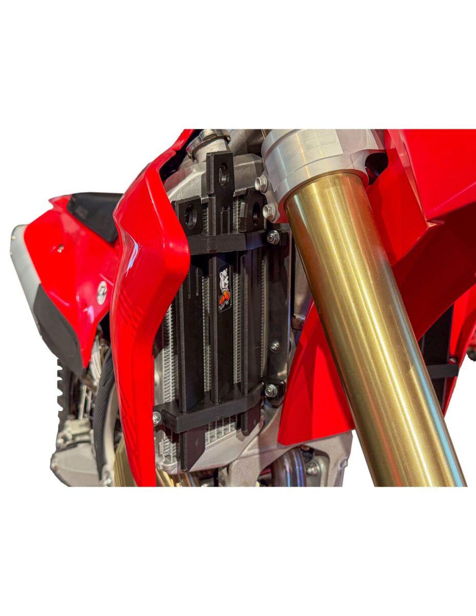 AXP HDPE Radiator Braces For Ducati Desmo 450 EDS 2026 - Black
