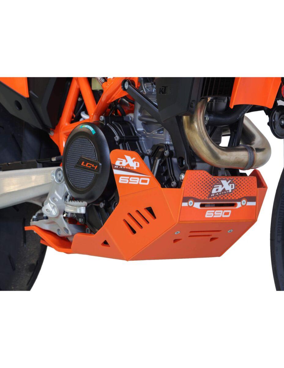 AXP Adventure Skid Plate For KTM Enduro 690 R ABS 2026 - Orange