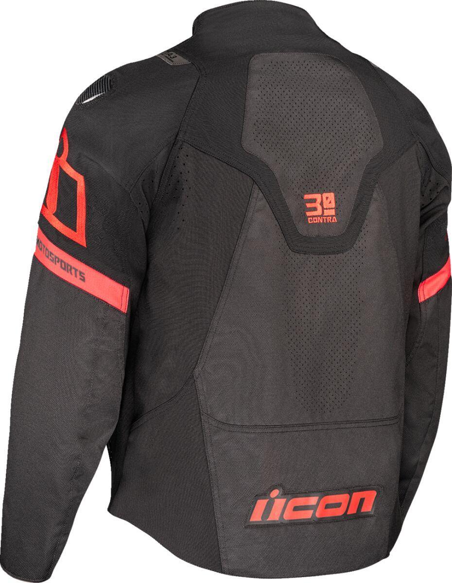 Icon Contra3 Hero Jacket - Black/Red