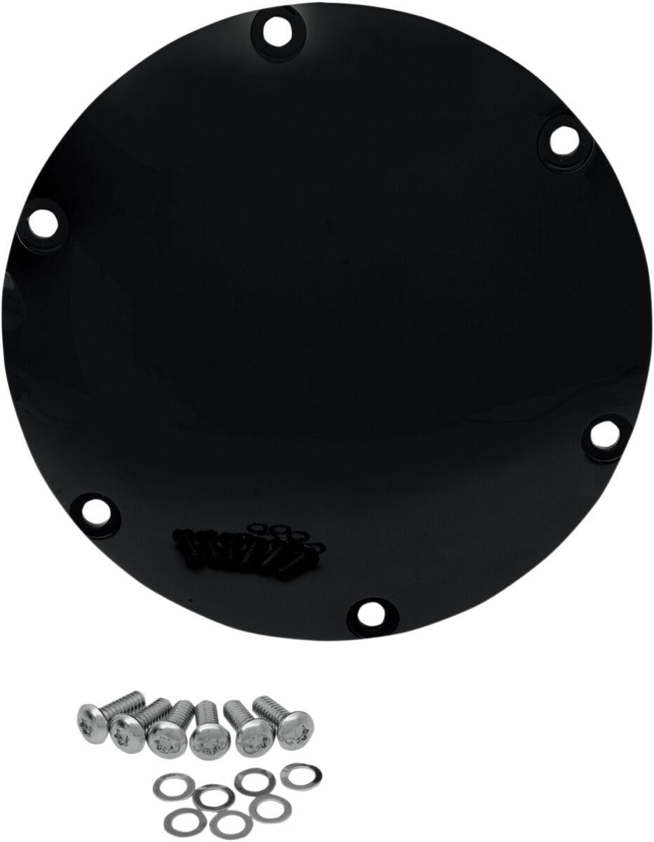Drag Specialties Derby Cover For Harley Davidson XL 1200 C 2004-2020 - Gloss Black