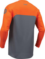 Thor Ridemode Menace Jersey - Charcoal Grey/Orange