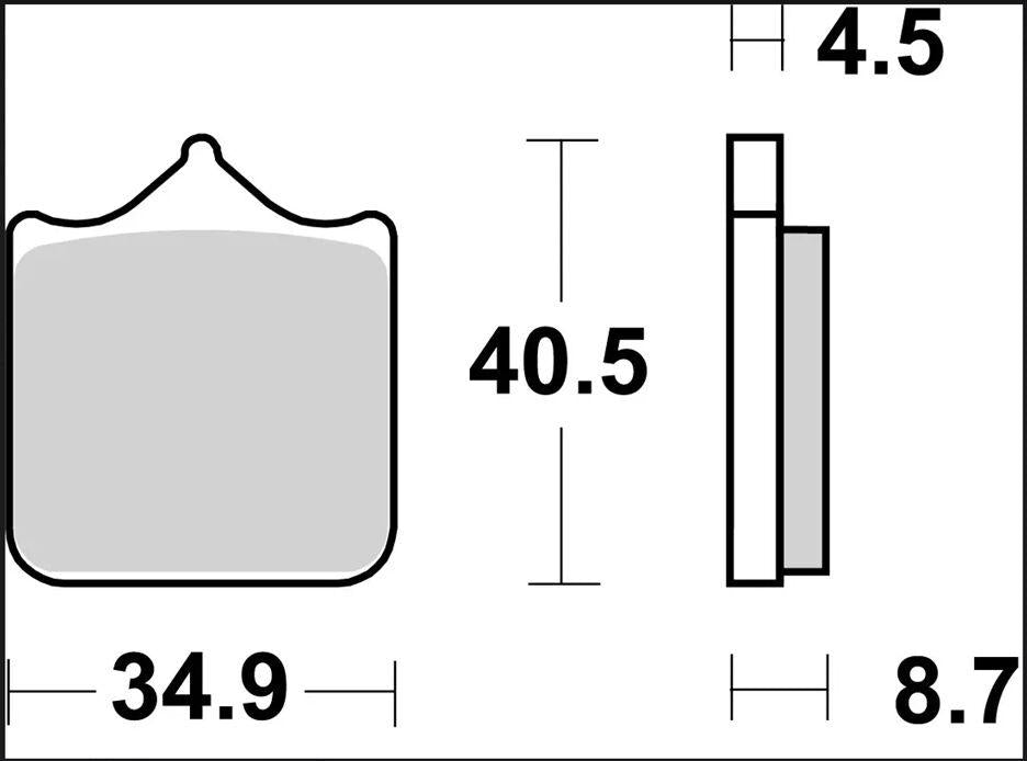 Brembo SR Xtra Sintered Brake Pads For Benelli 502 C ABS 2024 Front