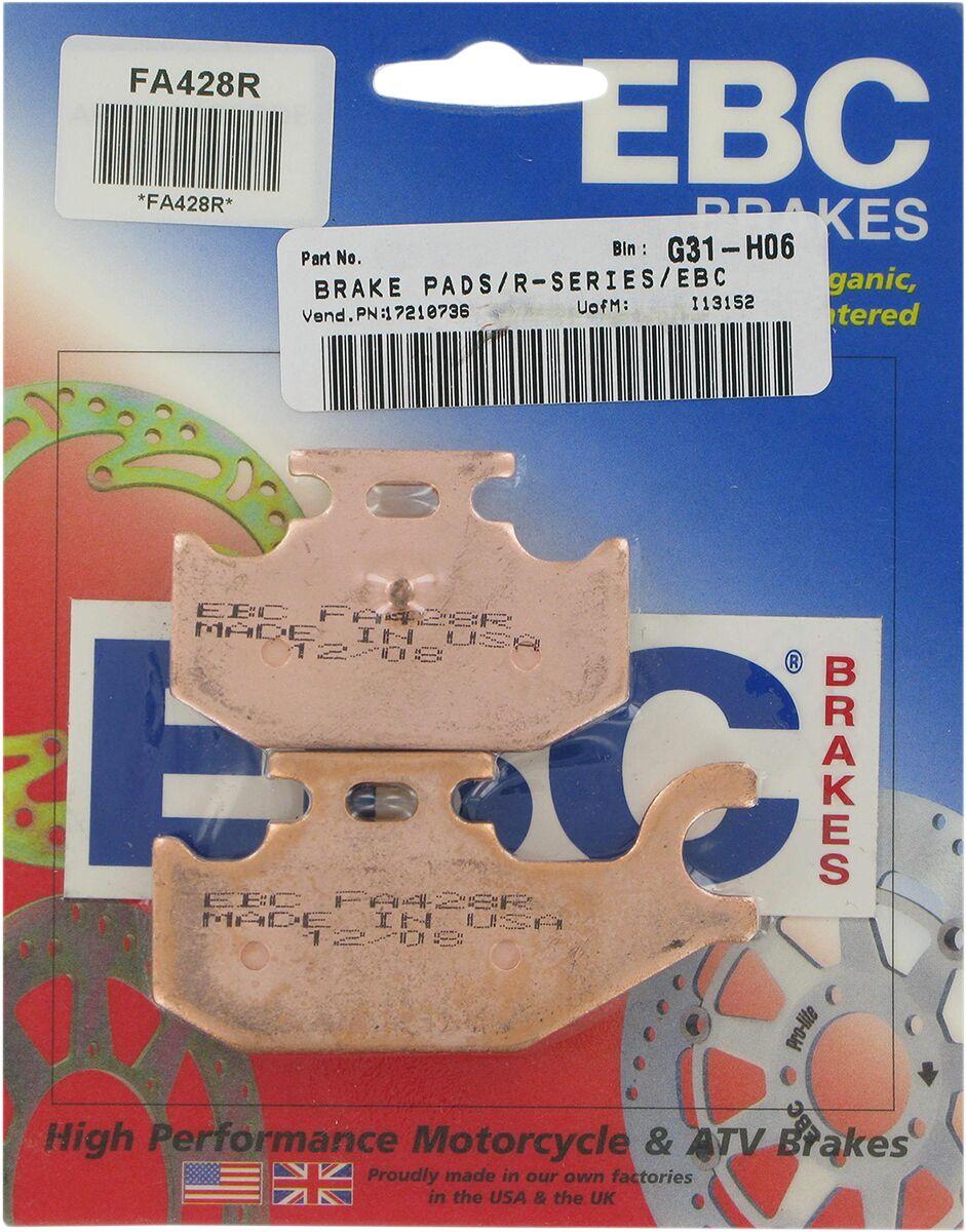 EBC Long-Life Sintered "R" Brake Pads For Yamaha YFM 700 R Raptor 2012 Rear
