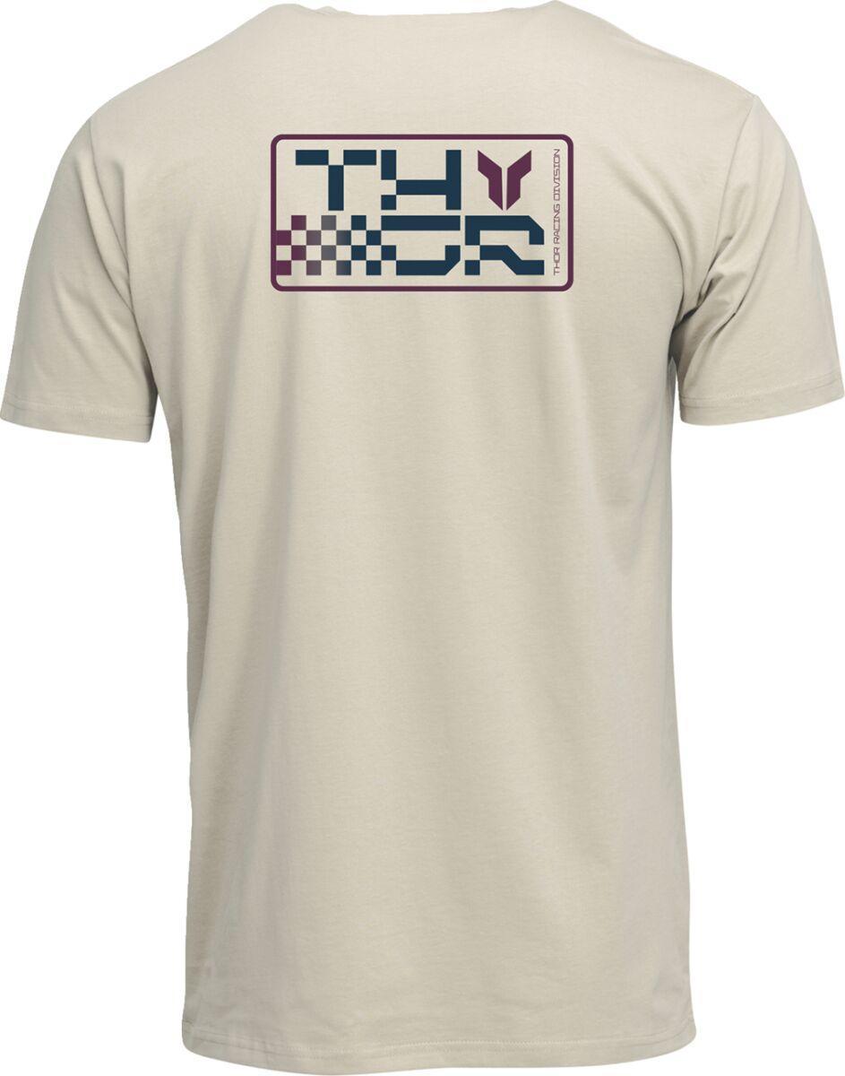 Thor Mens Adult Vantage T-Shirt - Cream