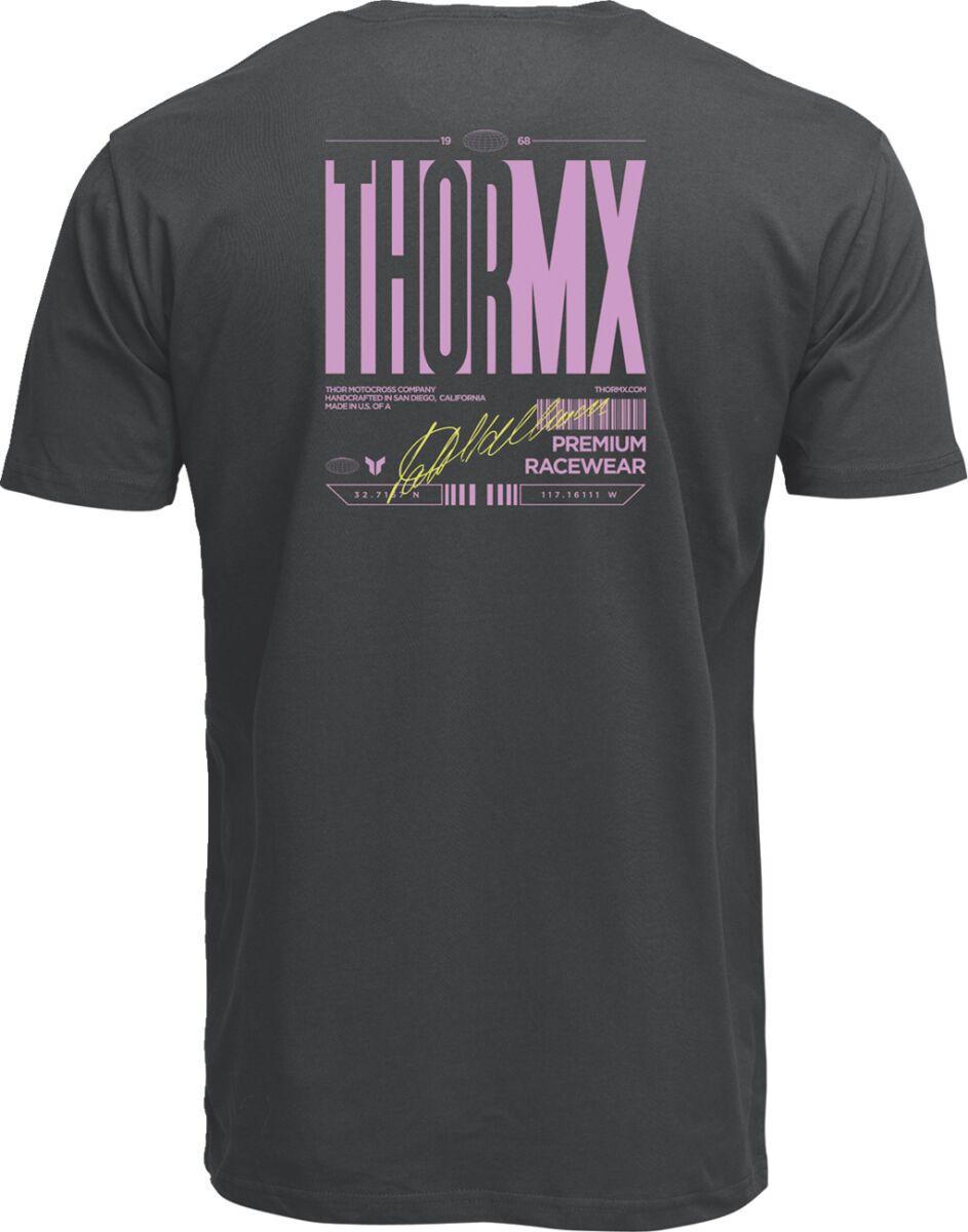 Thor Mens Adult Signature T-Shirt - Coal