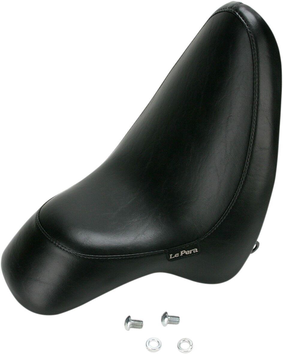 LE Pera Silhouette Solo Seat For Harley Davidson FLST 1450 2006 Bullet/Smooth - Black