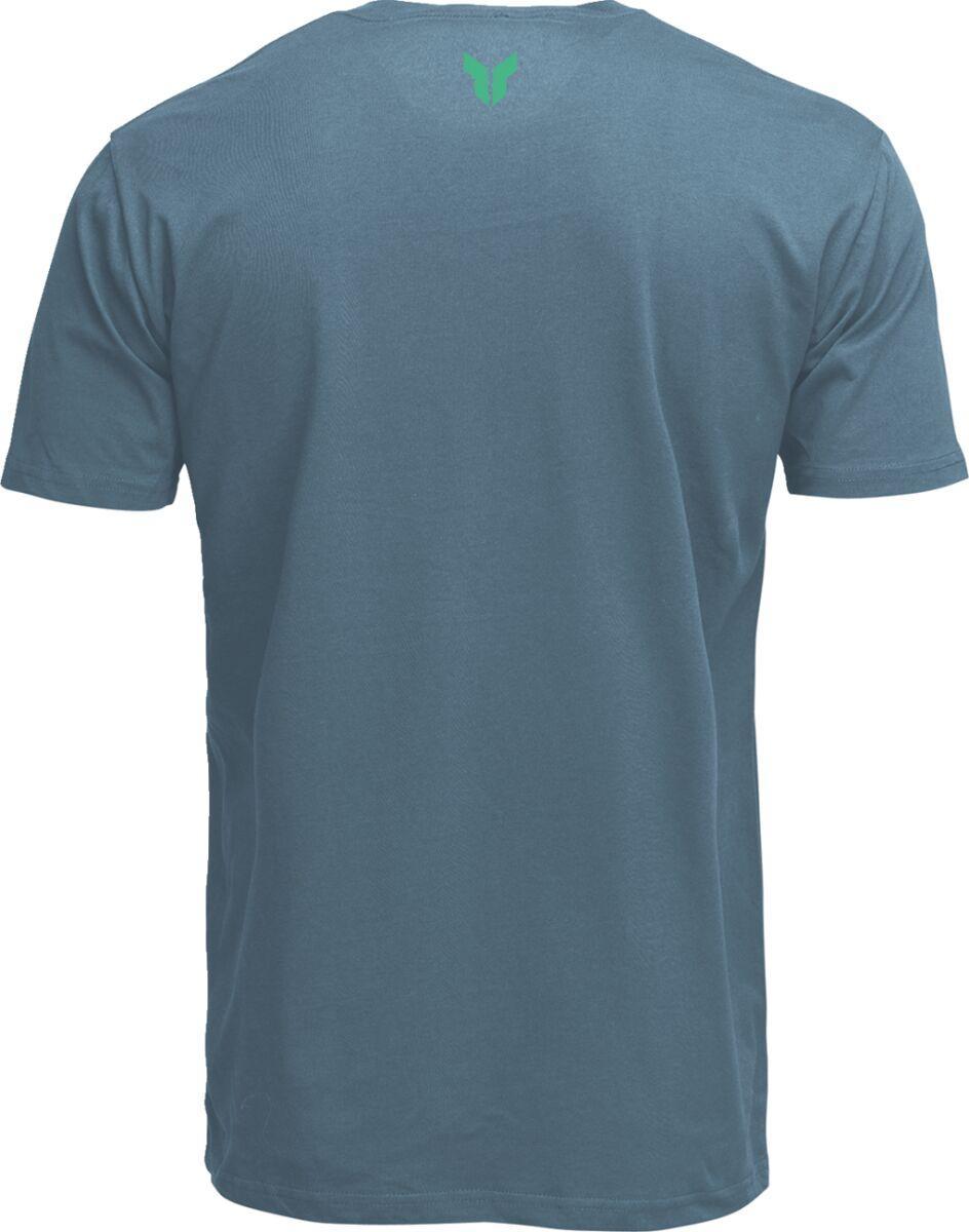 Thor Mens Adult Brave T-Shirt - Petrol Blue