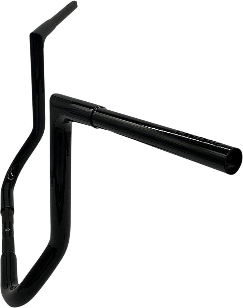 Fat Baggers Inc. 1-1/4" EZ Install Flat Top Handlebar For Harley Davidson FLH 1868 ABS 2021 - Black