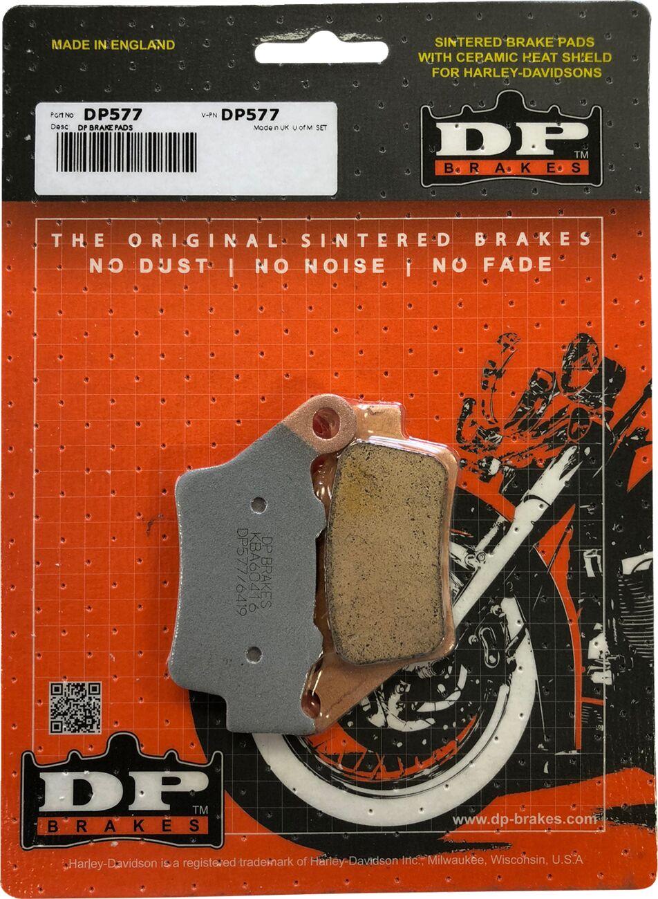 DP Brakes Sintered Metal Indian/Victory Brake Pads For Royal Enfield Bullet 500 EFI 2017-2020 Rear