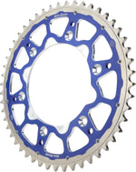 Moto Master Fusion Series Dual Ring Sprocket For Yamaha TTR230 2005-2026 Rear 48T - Blue