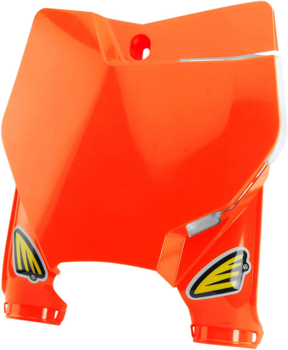 Cycra Stadium Front Number Board For KTM  SX125 2016-2022 - Orange