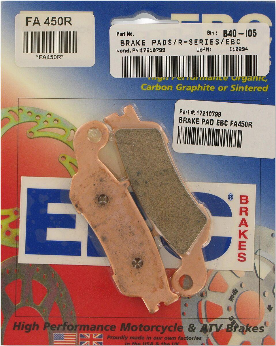 EBC Long-Life Sintered "R" Brake Pads For Yamaha WRF250 2017-2022 Front