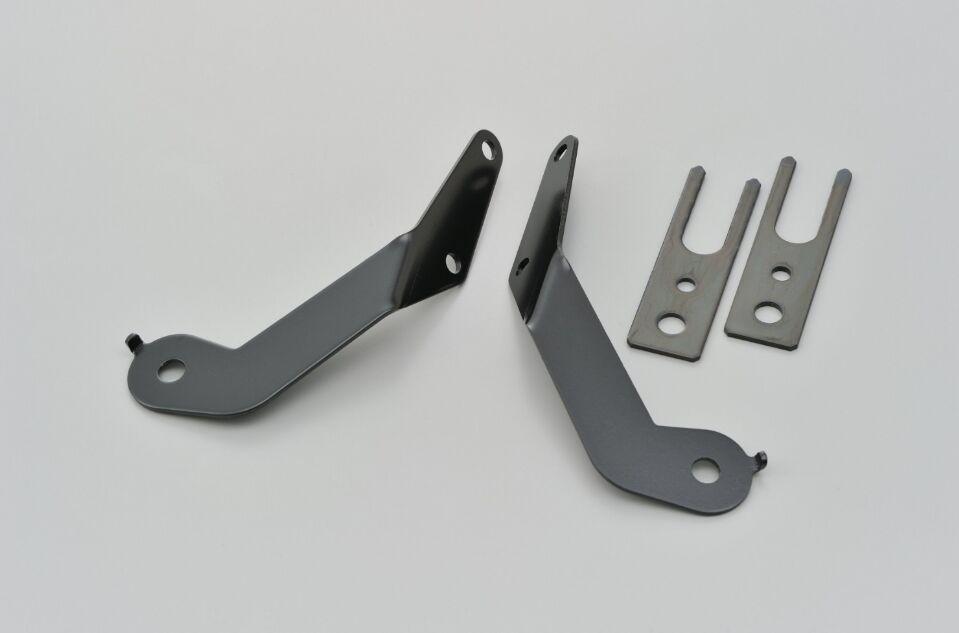 Daytona Aluminium Meter Visor With Bracket Set For Kawasaki W 800 2011-2016 - Black