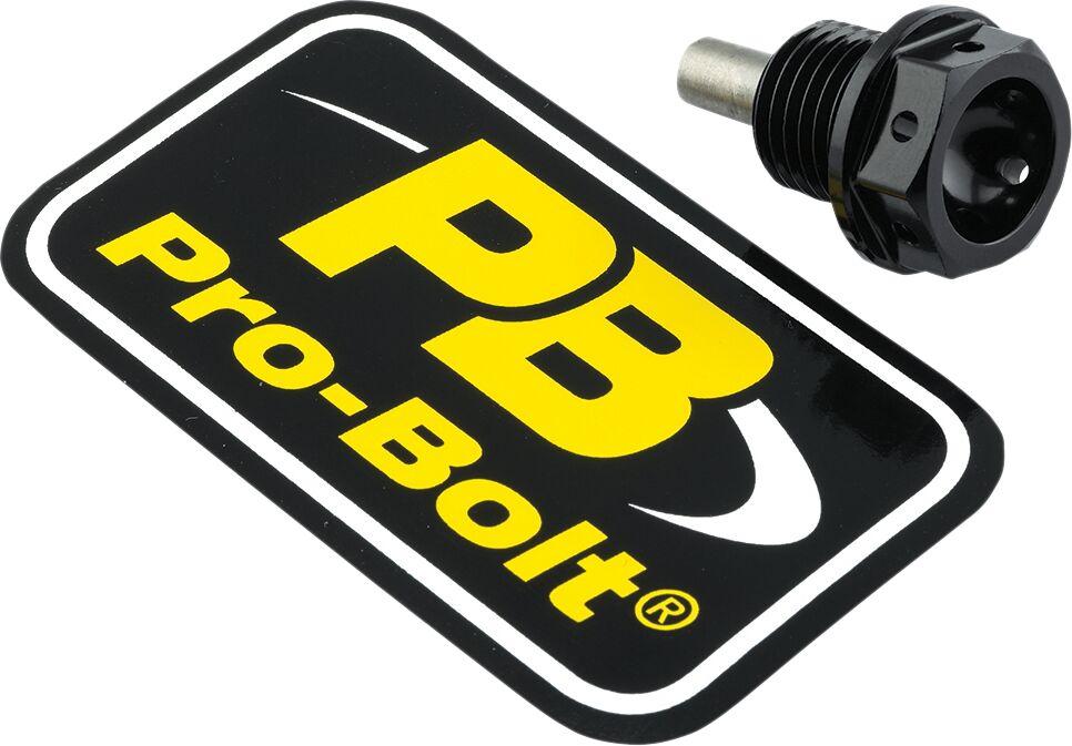 Pro Bolt Aluminium Magnetic Sump/Drain Bolt For Honda CB600F 1998-2006 Black