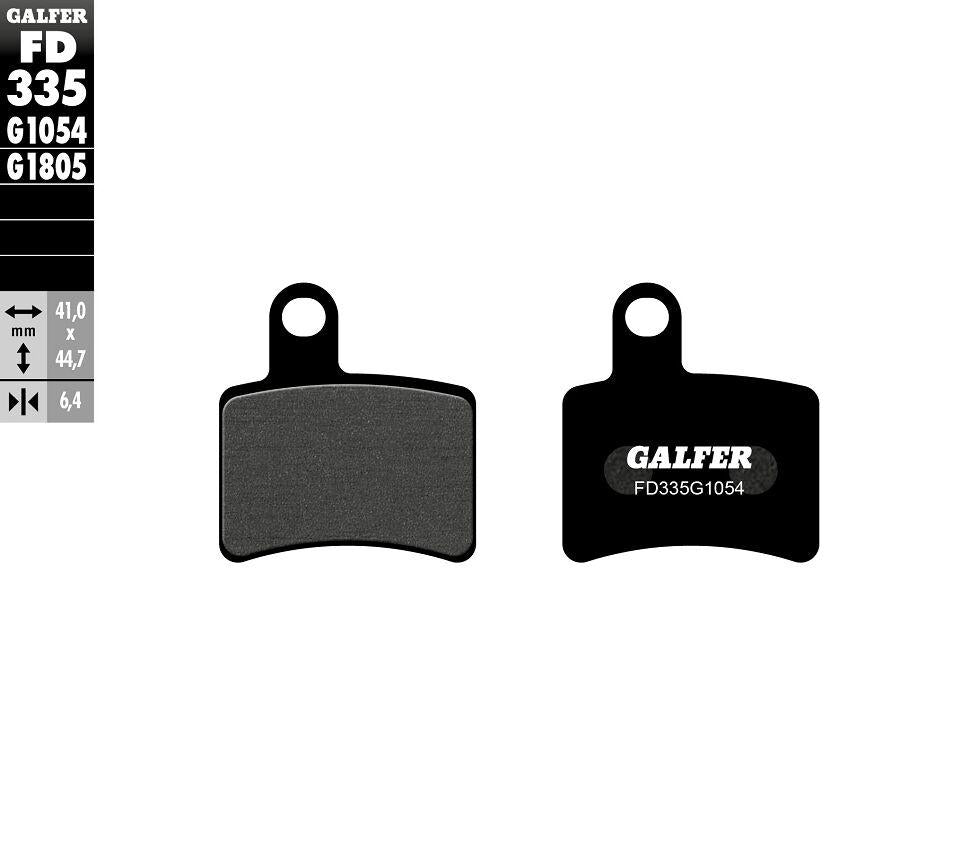 Galfer Semi Metallic Brake Pads For Beta EVO 80 2009-2024 - Rear