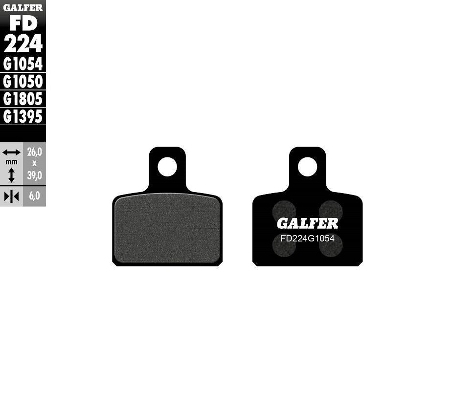 Galfer Semi Metallic Brake Pads For Husqvarna CR 50 2011-2012 - Front