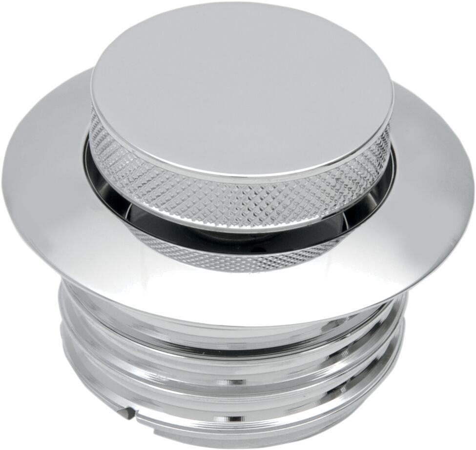 Drag Specialties Pop-Up Fuel Cap For Harley Davidson FLD 1690 2012-2013 - Chrome