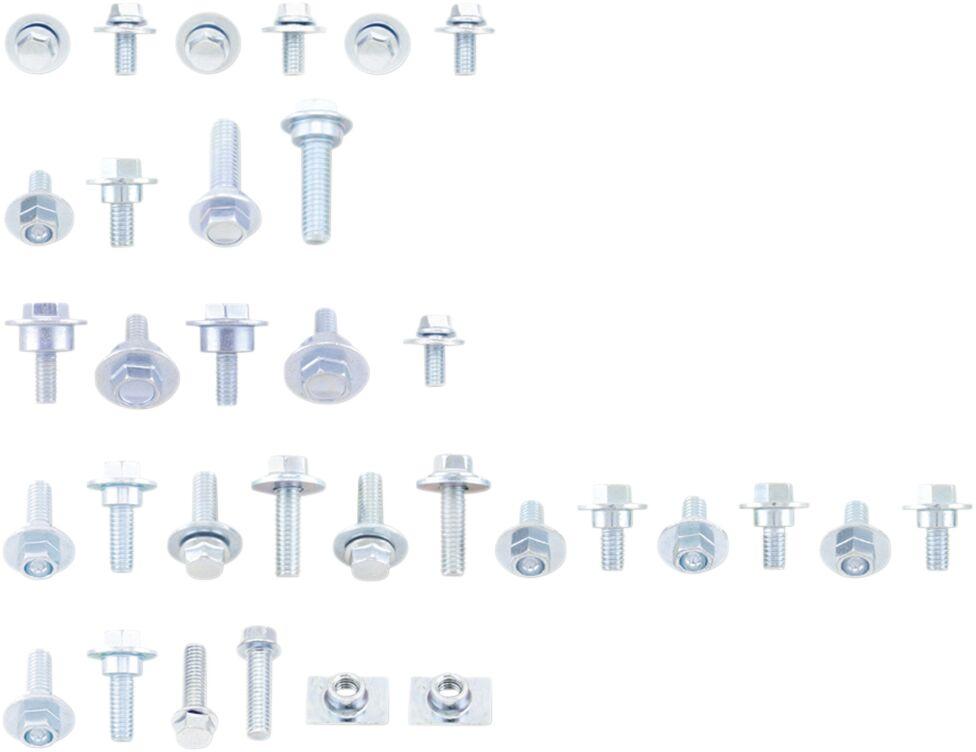 UFO Plastics Kit Bolts For Kawasaki KXF250 2017-2020 - Steel