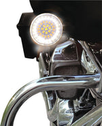 Drag Specialties Front Dual Ring Turn Signal Inserts For Harley Davidson FLSTC1340 1997