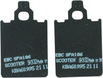 EBC Scooter SFA Brake Pads For Super Soco Cux 45 Km/h 2022-2023 Front