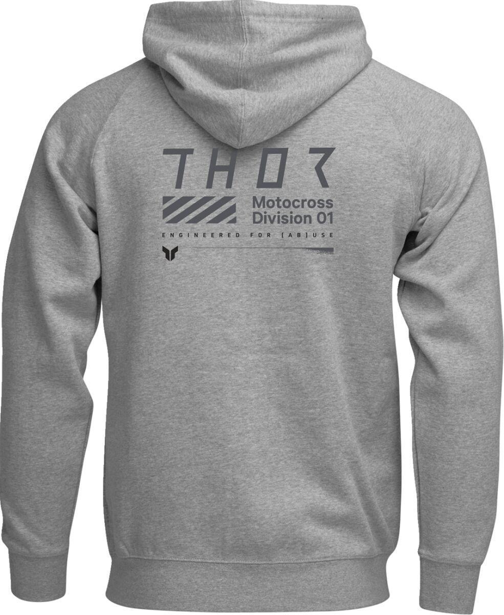 Thor Stamp Pullover Hoodie - Heather Grey