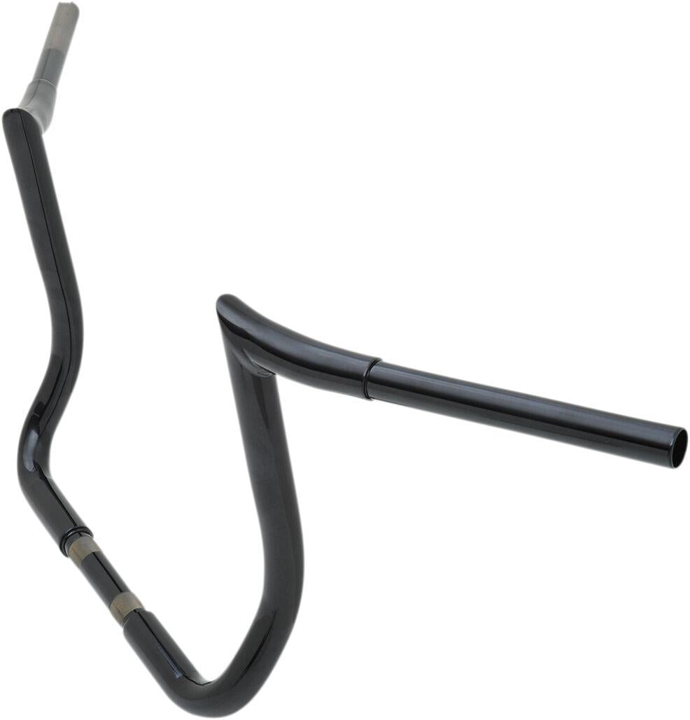 LA Choppers 1-1/4" Prime Ape Bagger Handlebar For Harley Davidson FLHT 1450 1999-2006 33 cm (13") - Black/Gloss