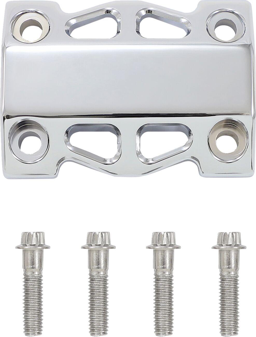 LA Choppers Performance 1" Straight Risers 20.5 cm (8") - Chrome