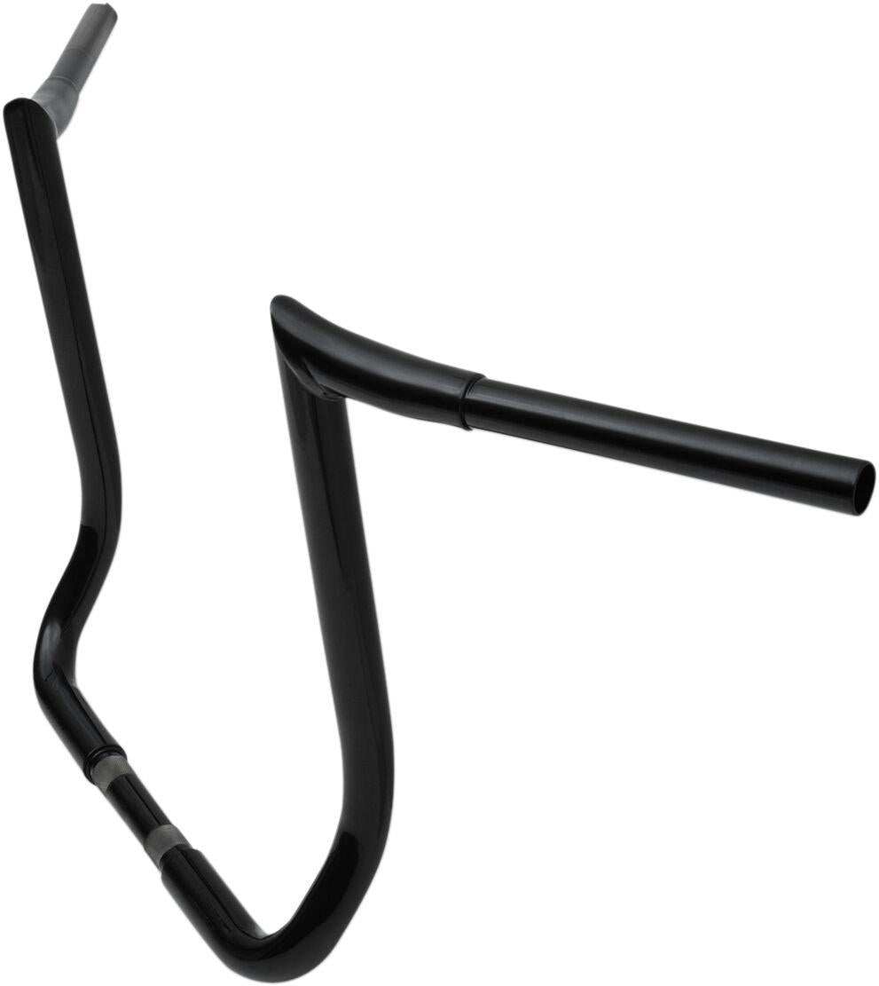 LA Choppers 1-1/4" Prime Ape Bagger Handlebar For Harley Davidson FLHT 1450 1999-2006 40.5 cm (16") - Black/Gloss