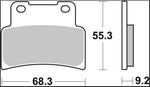 Brembo LA Prime Sintered Brake Pads For Yamaha MT-125 2014-2016 Front