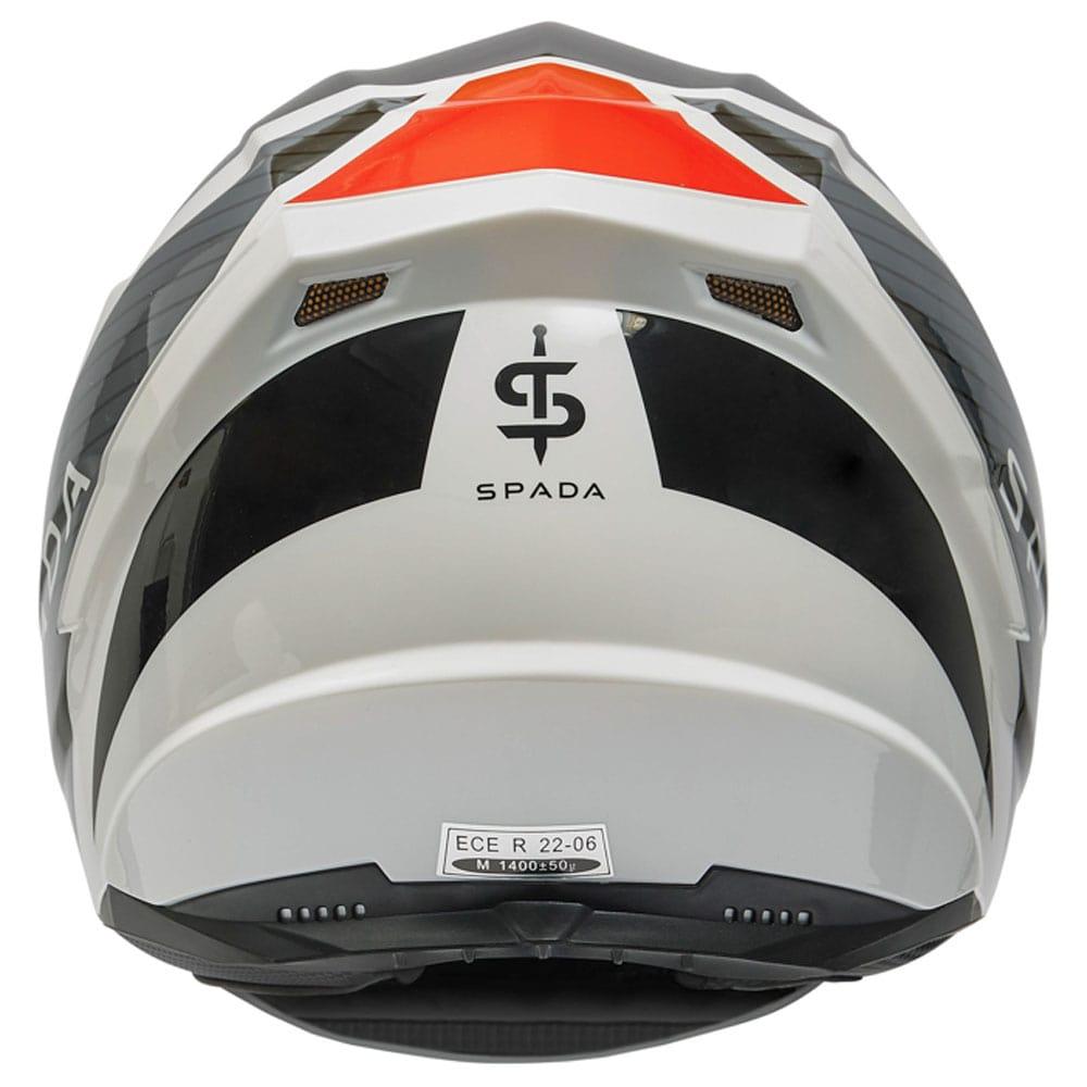 Spada Raiden 2 Thunder Black White Red Helmet