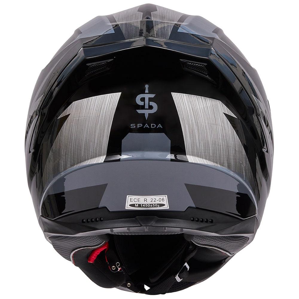 Spada Raiden 2 Thunder Black Grey Helmet