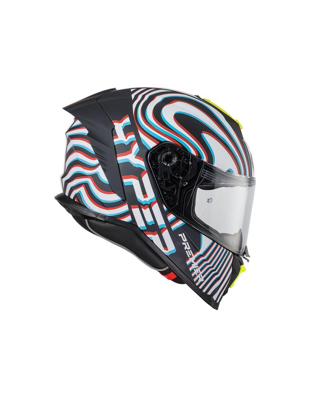 Premier Hyper PS Helmet - Black/Blue/Red/White