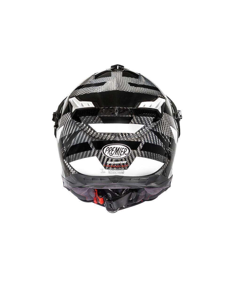 Premier Discovery Carbon EA Helmet - Grey/White