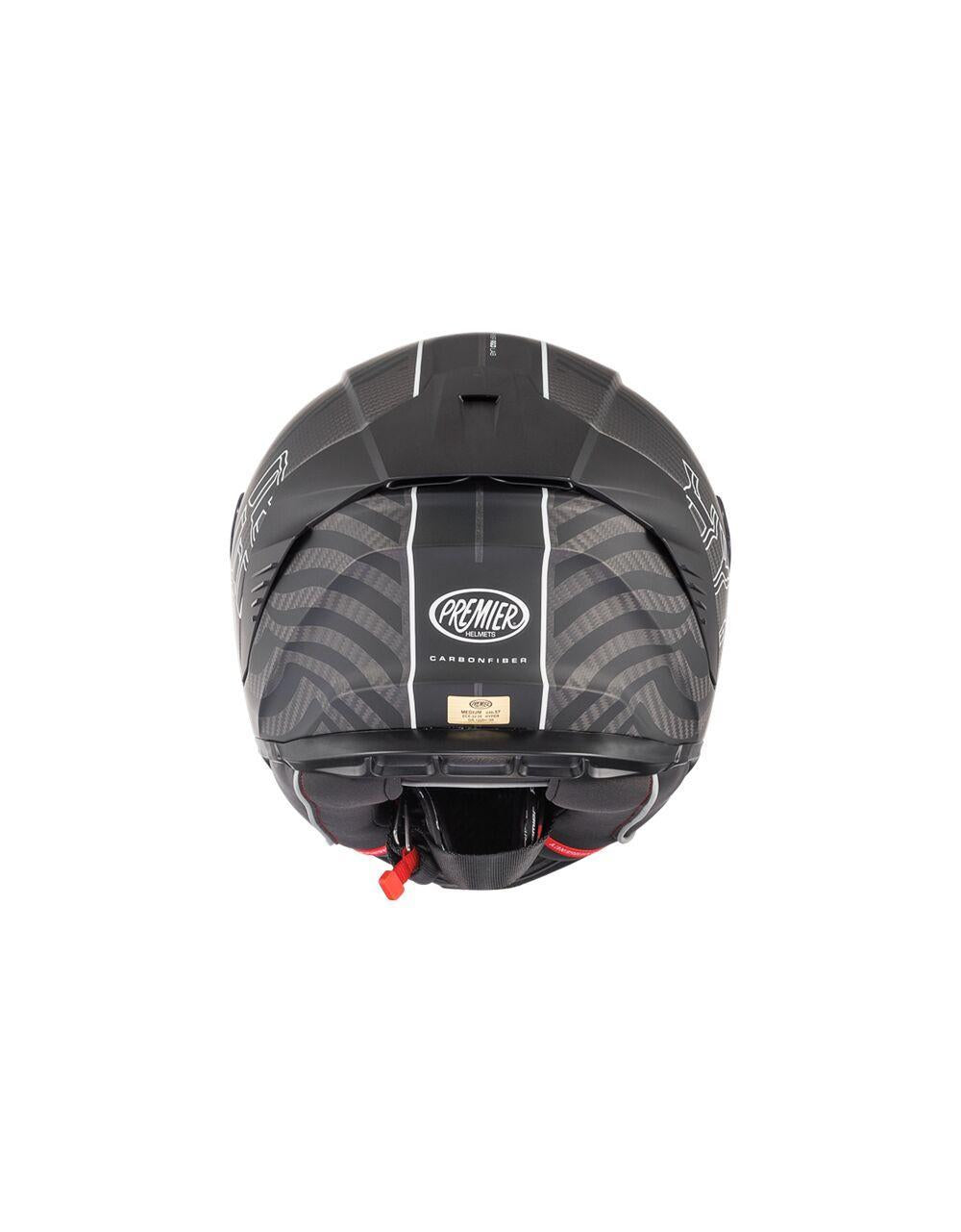 Premier Hyper Carbon PS Helmet - Black/White