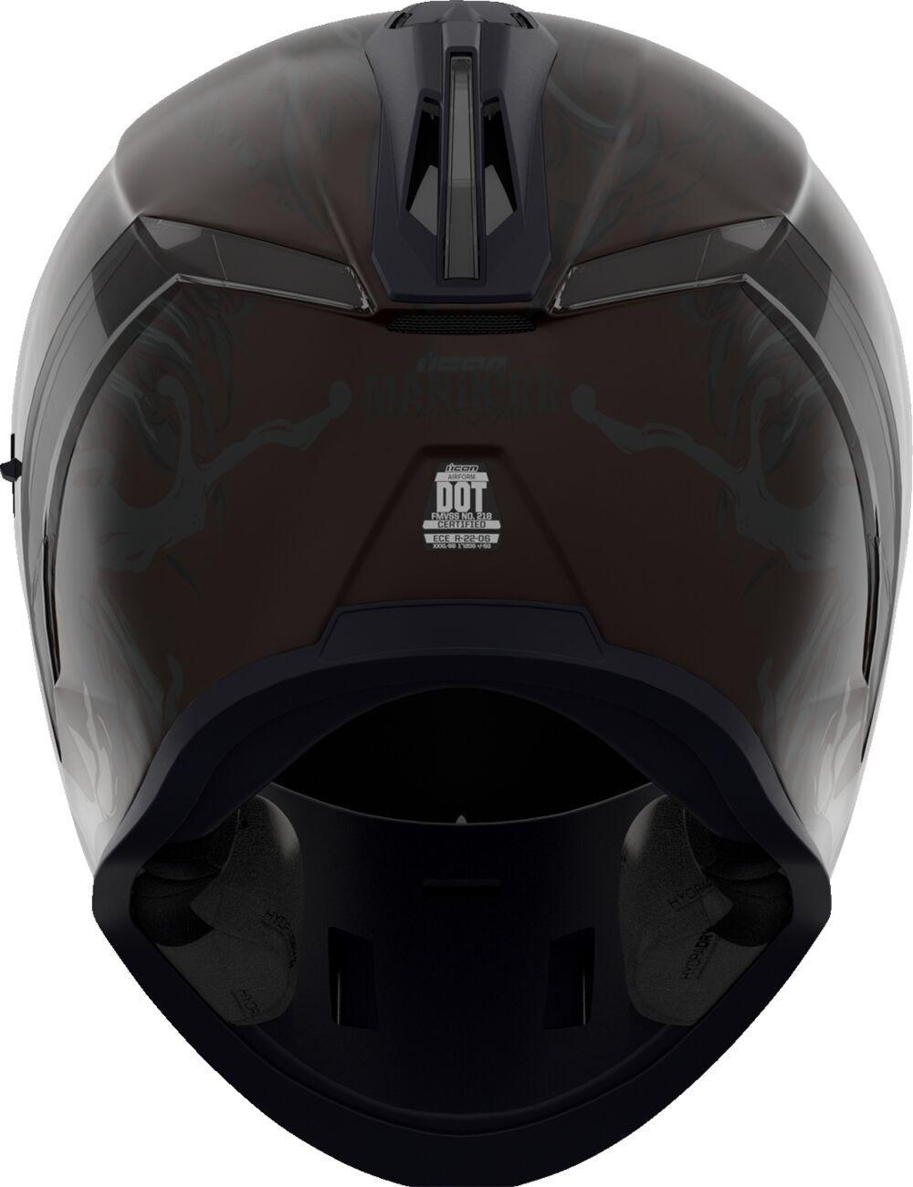 Icon Unisex Airform ManikRR MIPS Helmet - Dark Black