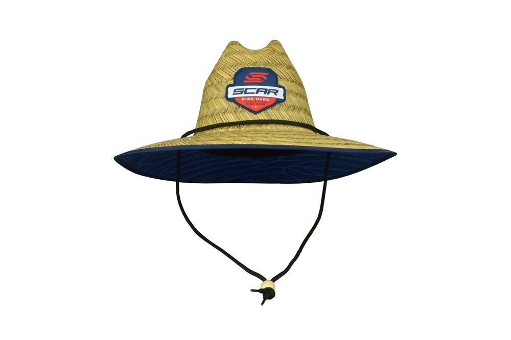 Scar Mens Adult Straw Hat One Size - Cream