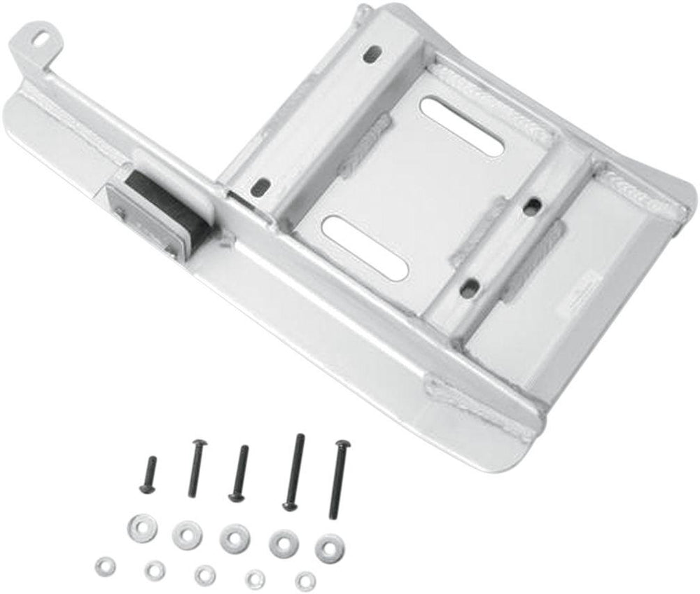 Moose Racing Bullet Line Heavy Duty Swingarm Skid Plate For Kawasaki KFX400 2X4 2003-2006 - Anodized