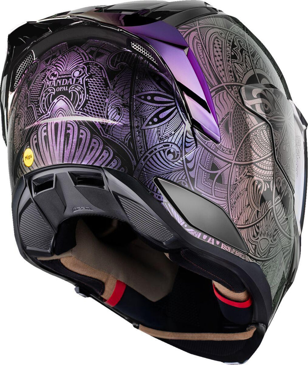 Icon Ultraflite Opal Mandala MIPS Helmet - Purple