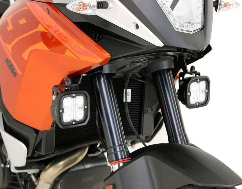 Denali Driving Light Mount For KTM  AdVenture 1050 2015-2016 Black