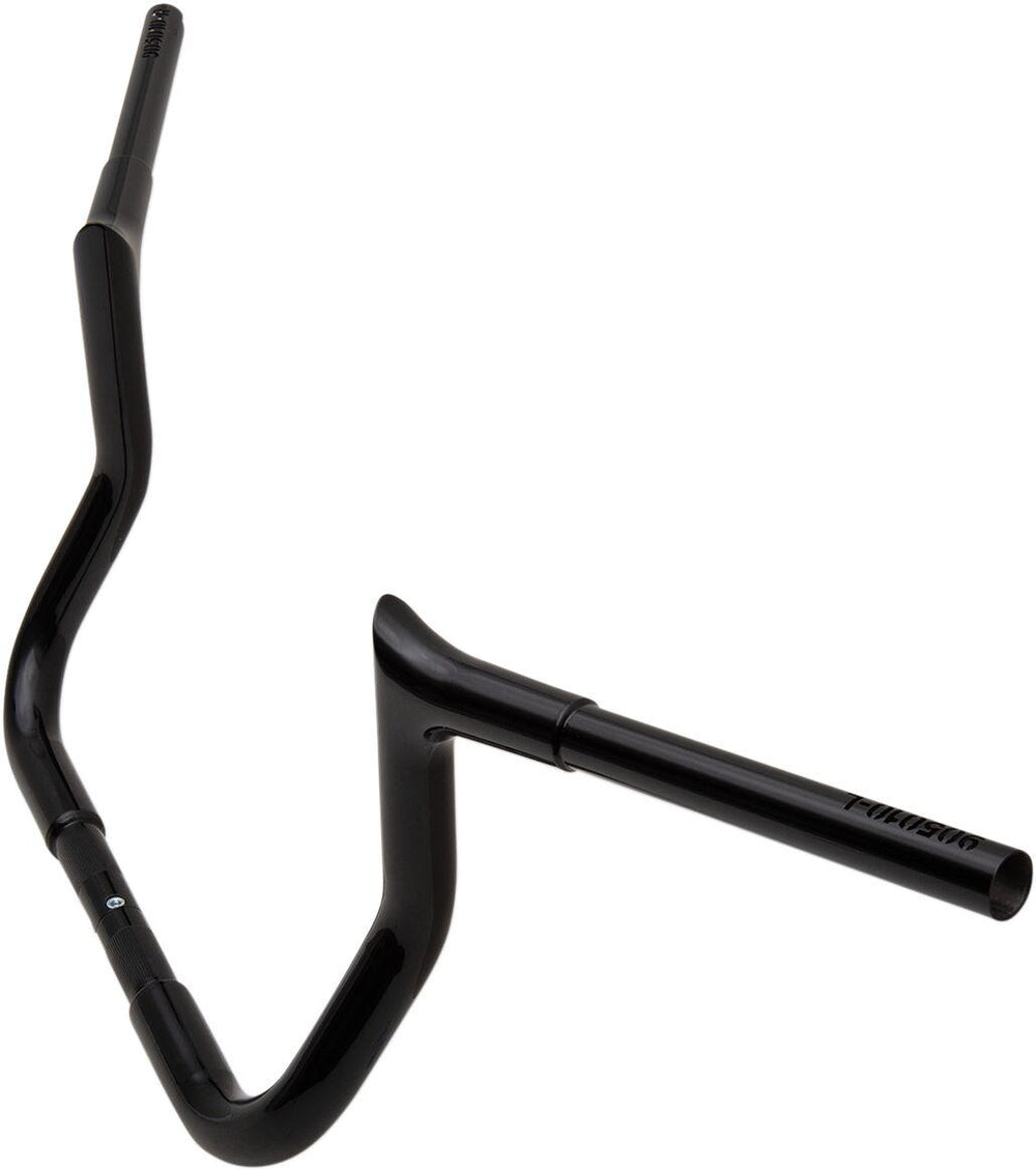 Fat Baggers Inc. 1-1 4" EZ Install Pointed Top Handlebar For Harley Davidson FLH 1868 2021 25.5 cm (10") - Black
