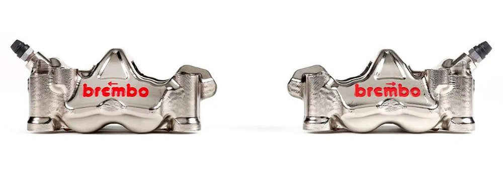Brembo GP4-RX Upgrade Brake Caliper Kit For Honda CB1000R 2008-2017 Fits Front Left And Right - Aluminium