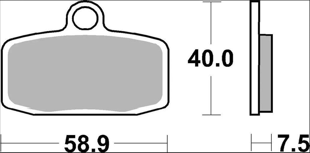 Brembo SX Prime Sintered Brake Pads For KTM Freeride 250 R 2014-2017 Front
