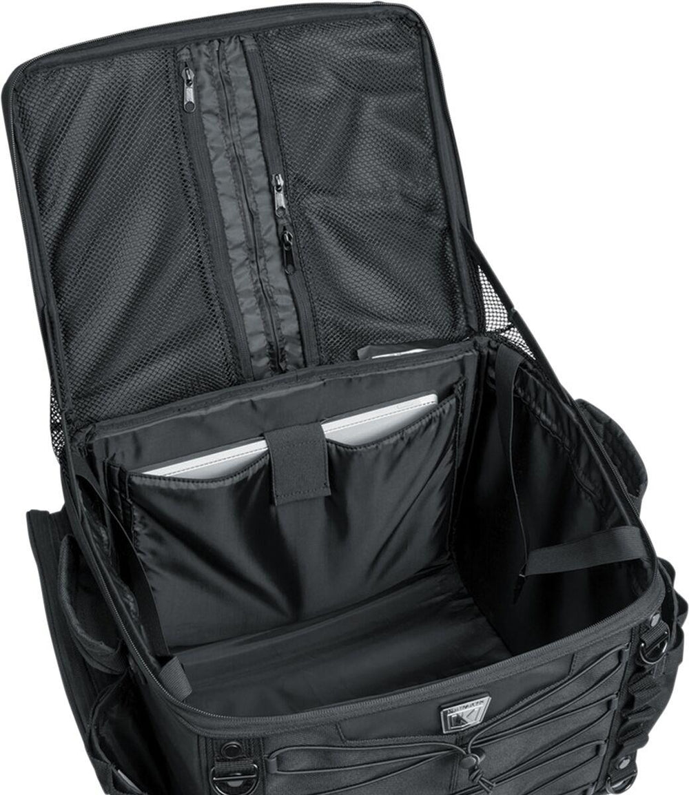 Kuryakyn Momentum Vagabond Sissy Bar Bag - Black/45.9L
