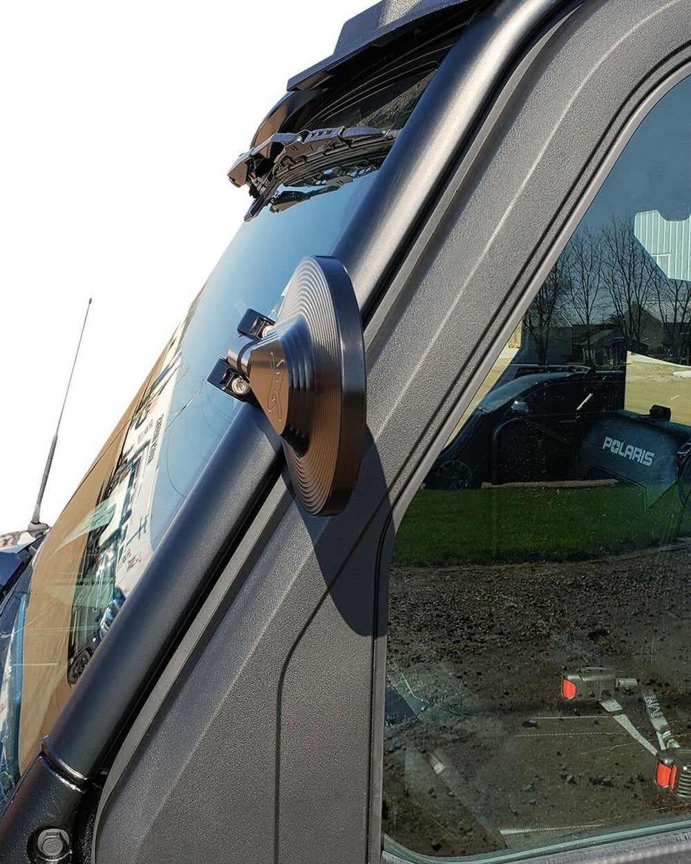 Klock Werks Mirror Extensions Kit For Can Am Defender HD10 4X4 2016-2018 - Black