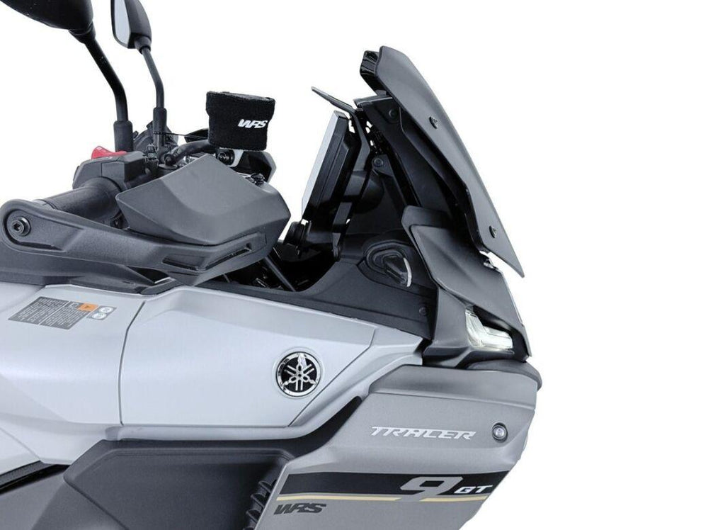 WRS Windscreen Sport Yamaha For Yamaha MT-09 TR DXCS 2025 30 cm (11-3/4") - Black