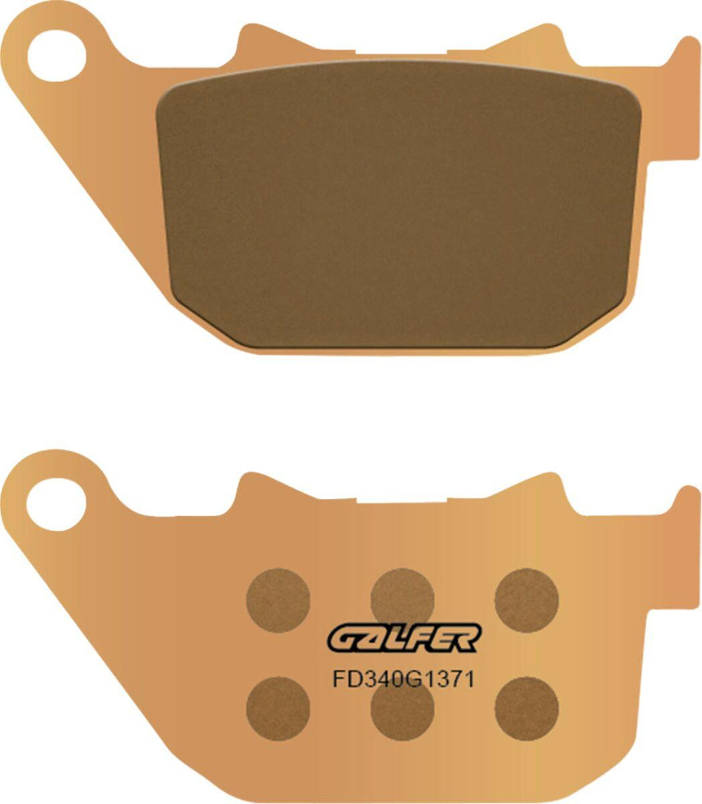 Galfer HH Sintered Brake Pads For Harley Davidson XL1200C 2004-2013 - Rear