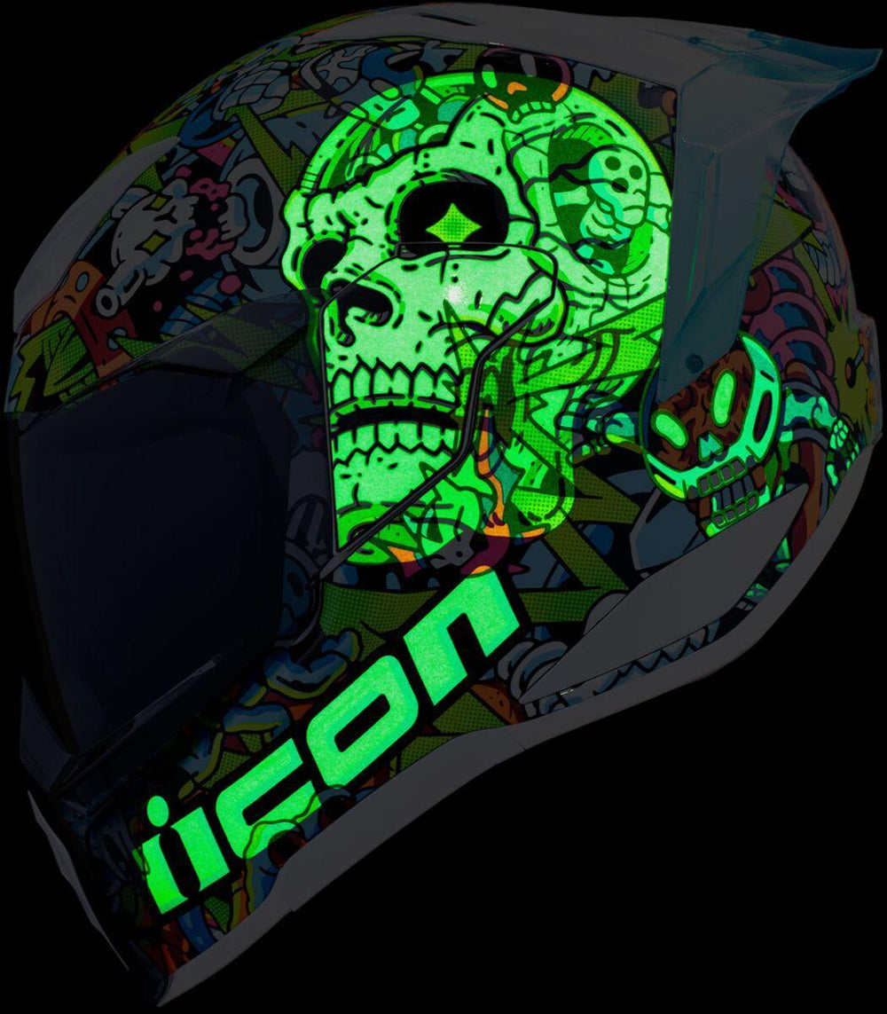 Icon Ultraflite Doodle 3 MIPS Helmet - Blue