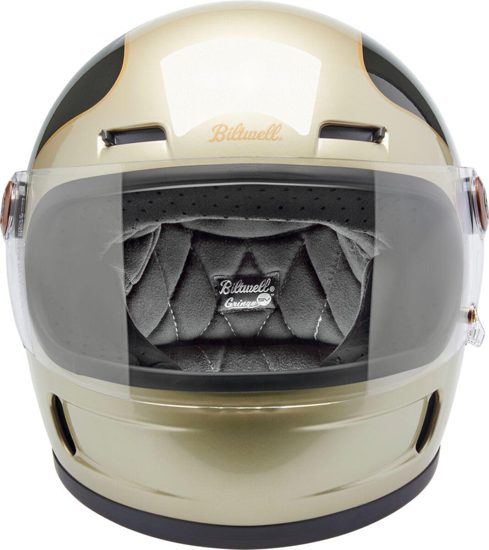 Biltwell Gringo SV Helmet - Champagne/Charcoal/Metallic