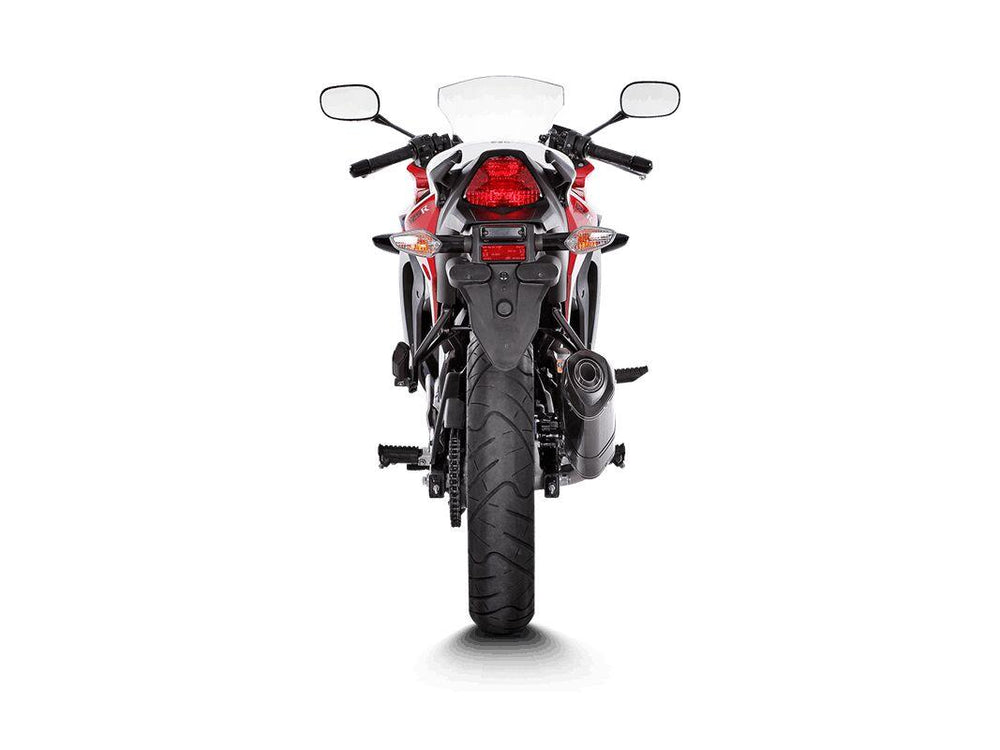 Akrapovic Racing Line Exhaust System For Honda CBR 125 R 2011-2016 - Black Silver